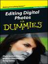 Editing Digital Photos For Dummies (eBook)